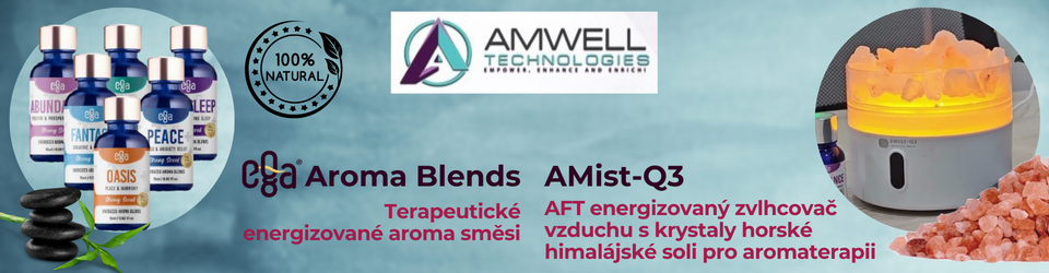 Amwell Amist-Q + Ega aroma blends banner